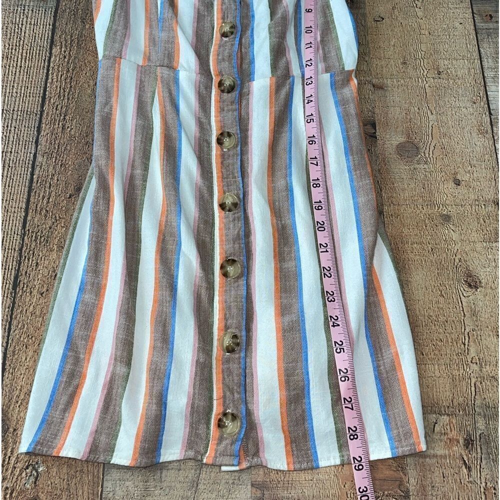 Show Me Your MuMu Cora Dress Sherbet Stripe - Picture 4 of 15